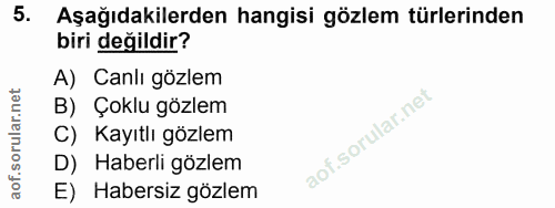 Soru 5