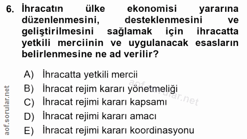 Soru 6