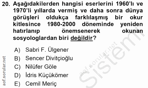 Soru 20