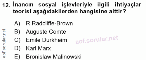 Soru 12