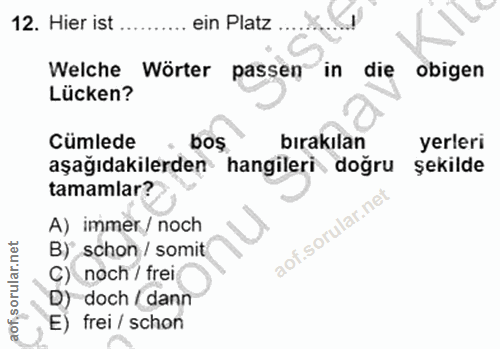 Soru 12