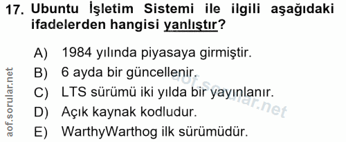 Soru 17