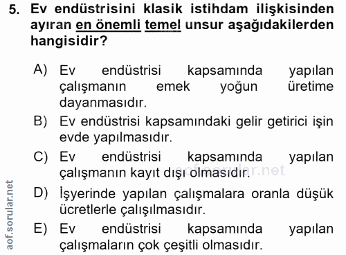 Soru 5