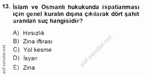 Soru 13