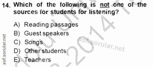 Soru 14