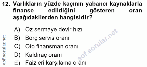 Soru 12