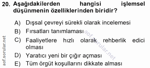 Soru 20
