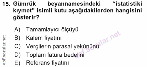Soru 15