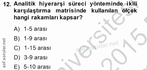 Soru 12