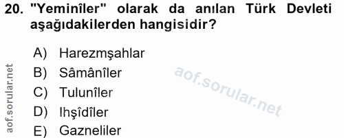 Soru 20