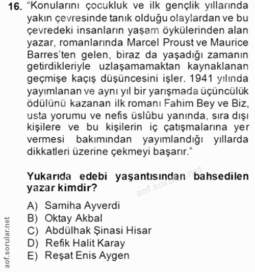 Soru 16