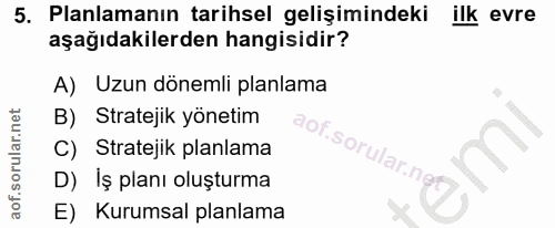 Soru 5