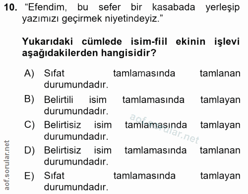 Soru 10