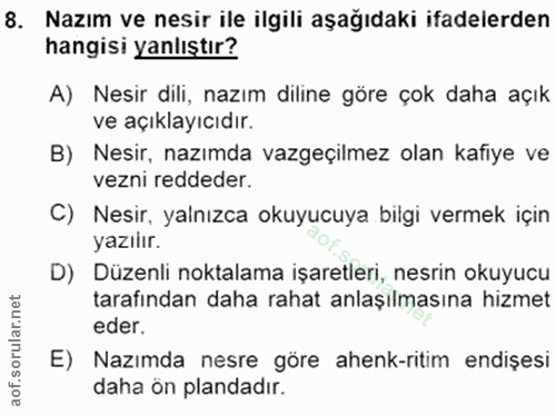 Soru 8