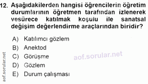 Soru 12
