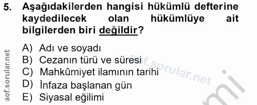Soru 5