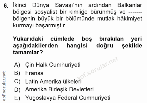 Soru 6