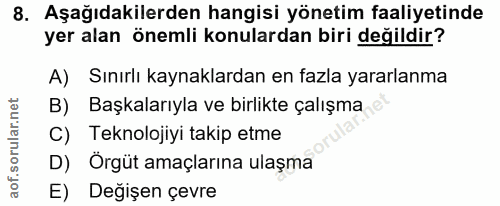 Soru 8