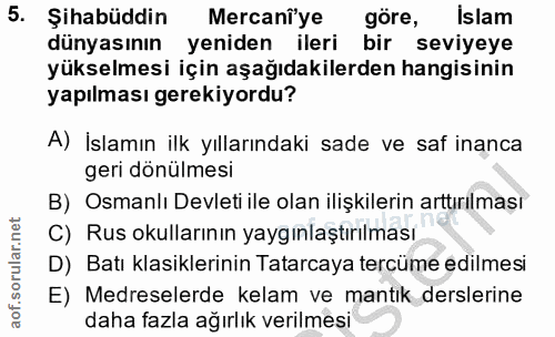 Soru 5