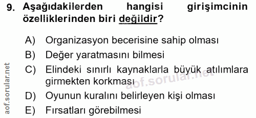 Soru 9