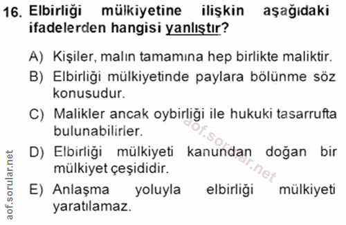 Soru 16