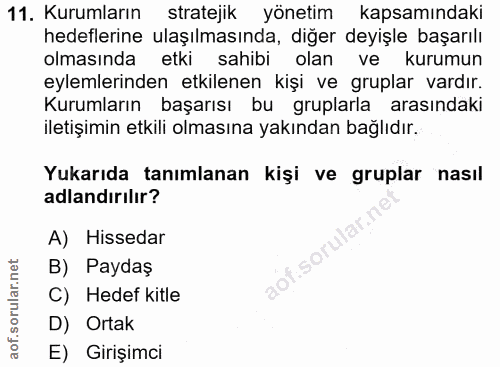 Soru 11