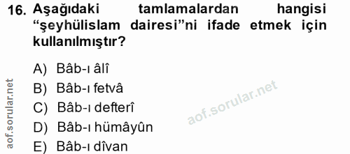 Soru 16