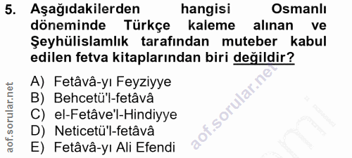Soru 5