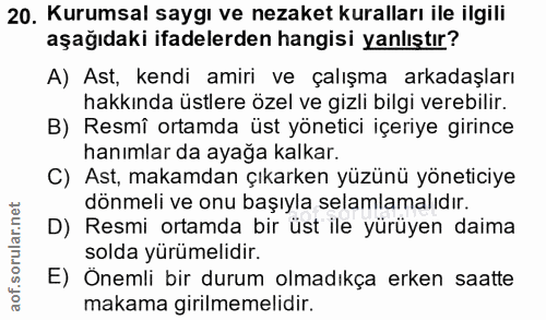Soru 20