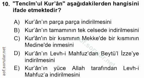 Soru 10