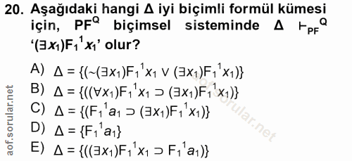 Soru 20