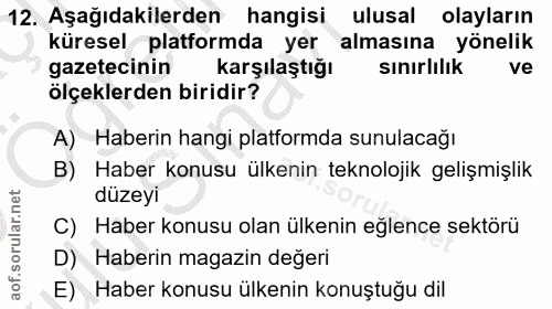 Soru 12