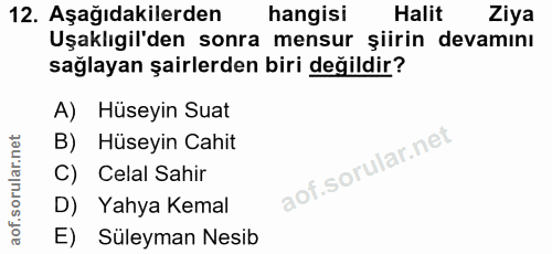 Soru 12