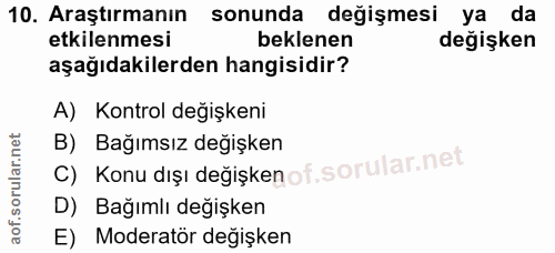 Soru 10