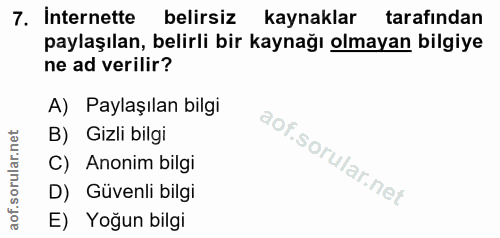 Soru 7