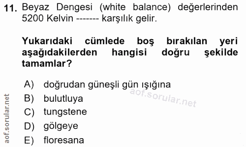 Soru 11