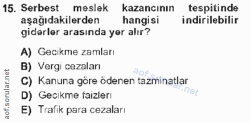 Soru 15