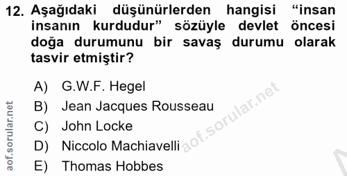 Soru 12
