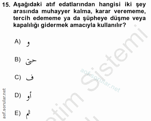 Soru 15