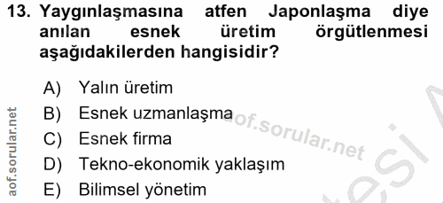 Soru 13