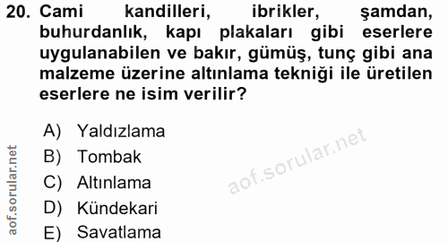 Soru 20