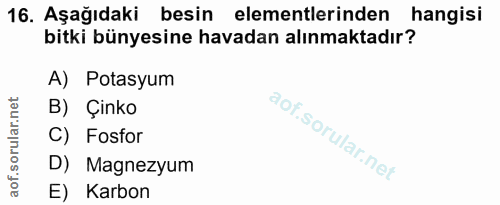 Soru 16