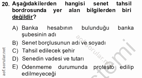 Soru 20