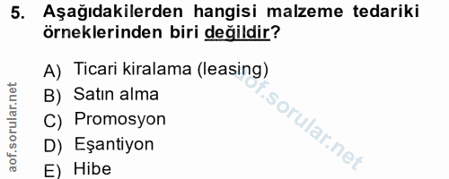 Soru 5
