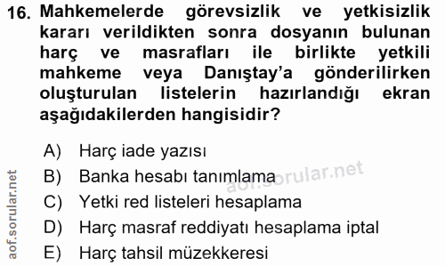 Soru 16