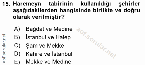 Soru 15