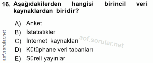 Soru 16