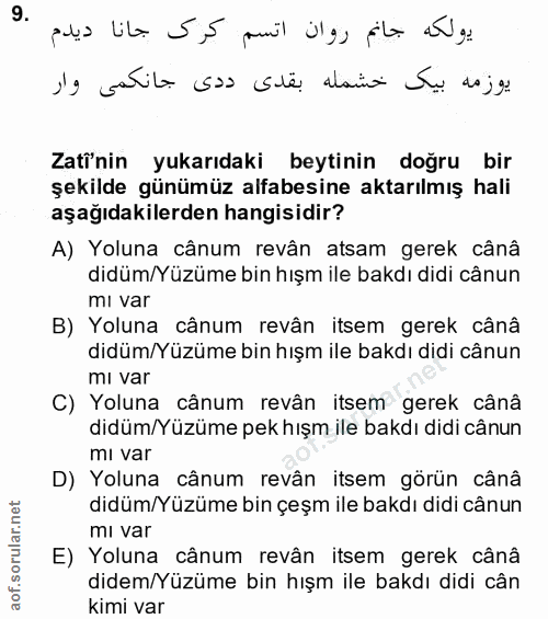Soru 9