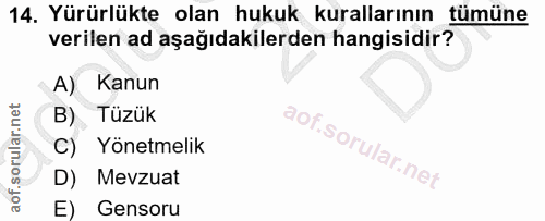 Soru 14
