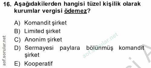 Soru 16